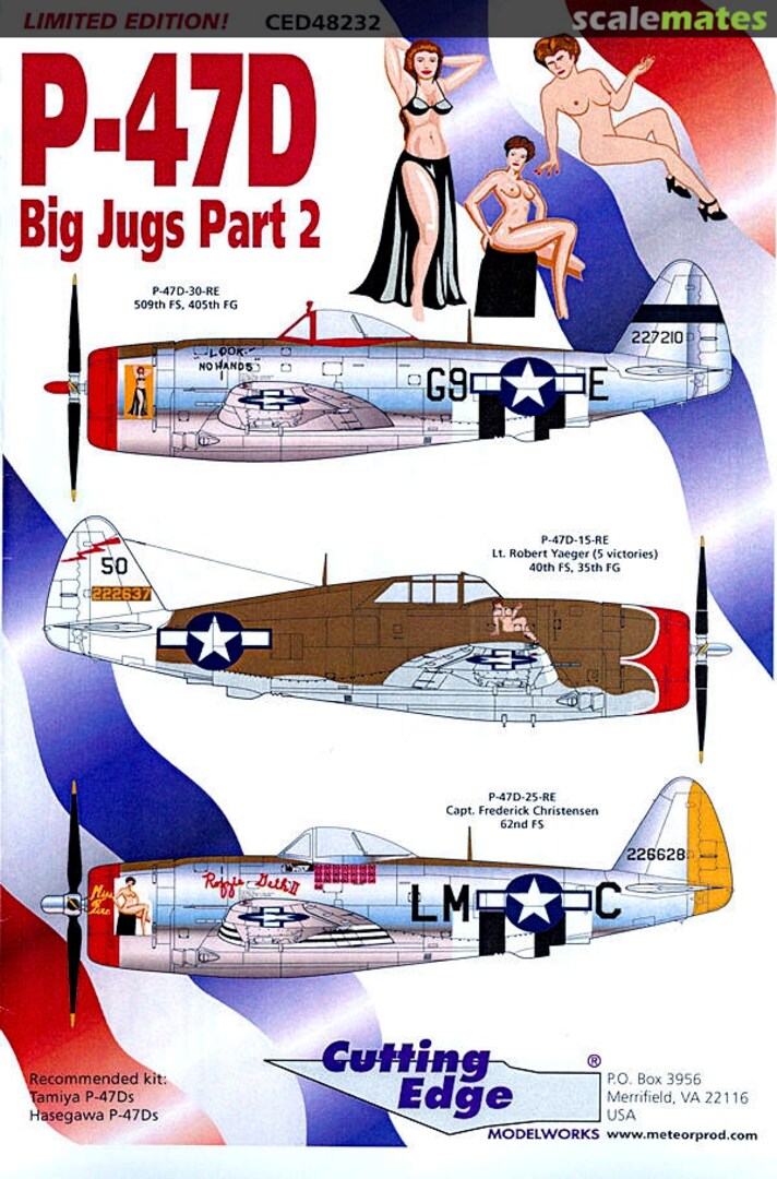 Boxart P-47D CED48232 Cutting Edge Modelworks