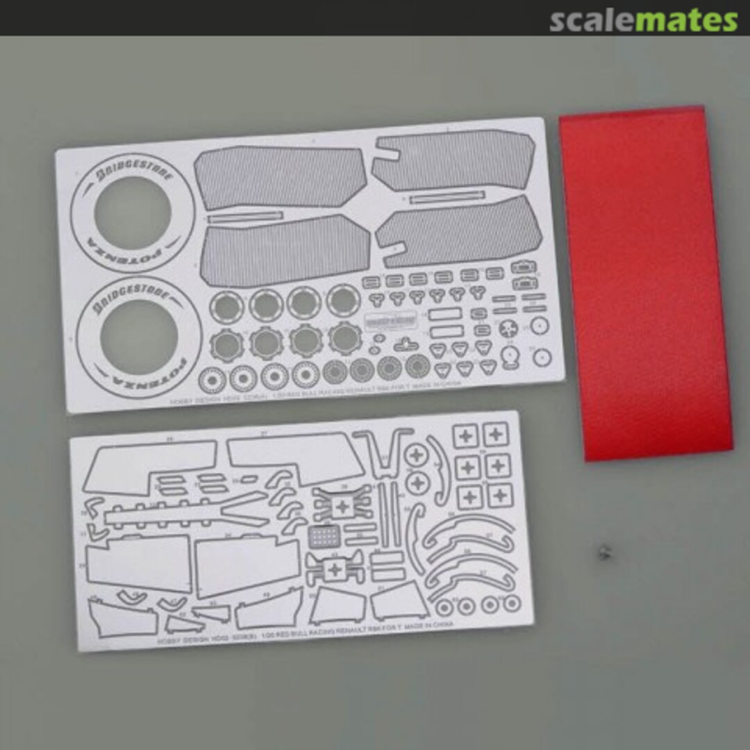 Boxart Red Bull Racing Renault RB6 detail-up set HD02-0238 Hobby Design Boxart Red Bull Racing Renault RB6 detail-up set HD02-0238 Hobby Design