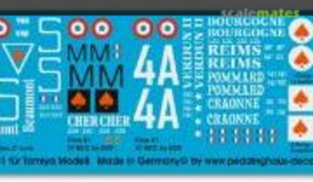 1:35 Char B1 bis (Peddinghaus-Decals EP 1208) EP 1208