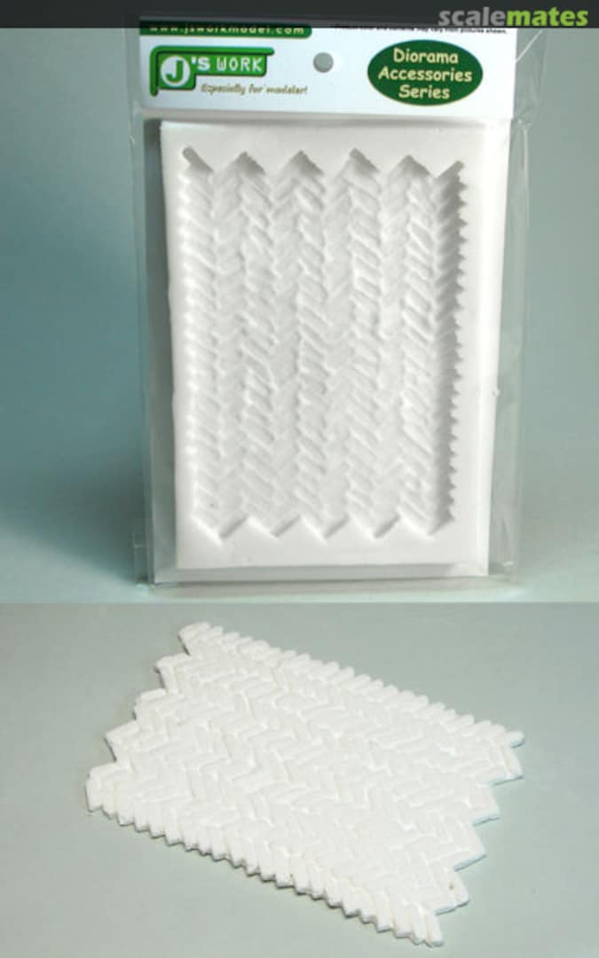 Boxart Silicone Mould for Making Stone Pavement No.3 (Large) PPA3051 J's Work Boxart Silicone Mould for Making Stone Pavement No.3 (Large) PPA3051 J's Work