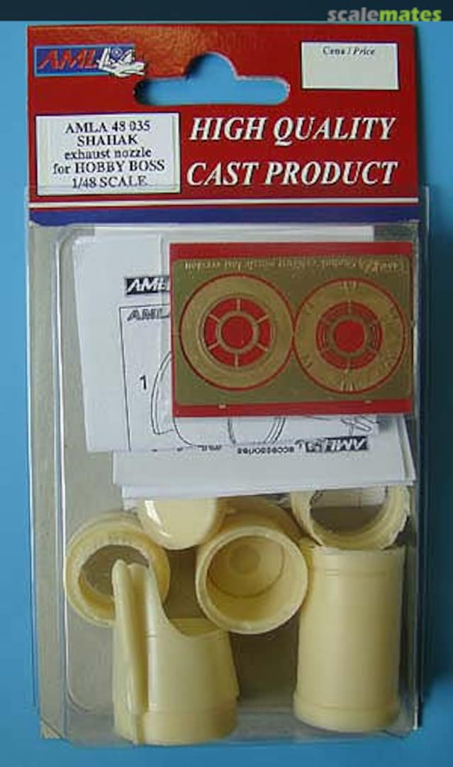 Boxart Mirage IIIC Shahak Exhaust Nozzle AMLA48035 AML Boxart Mirage IIIC Shahak Exhaust Nozzle AMLA48035 AML