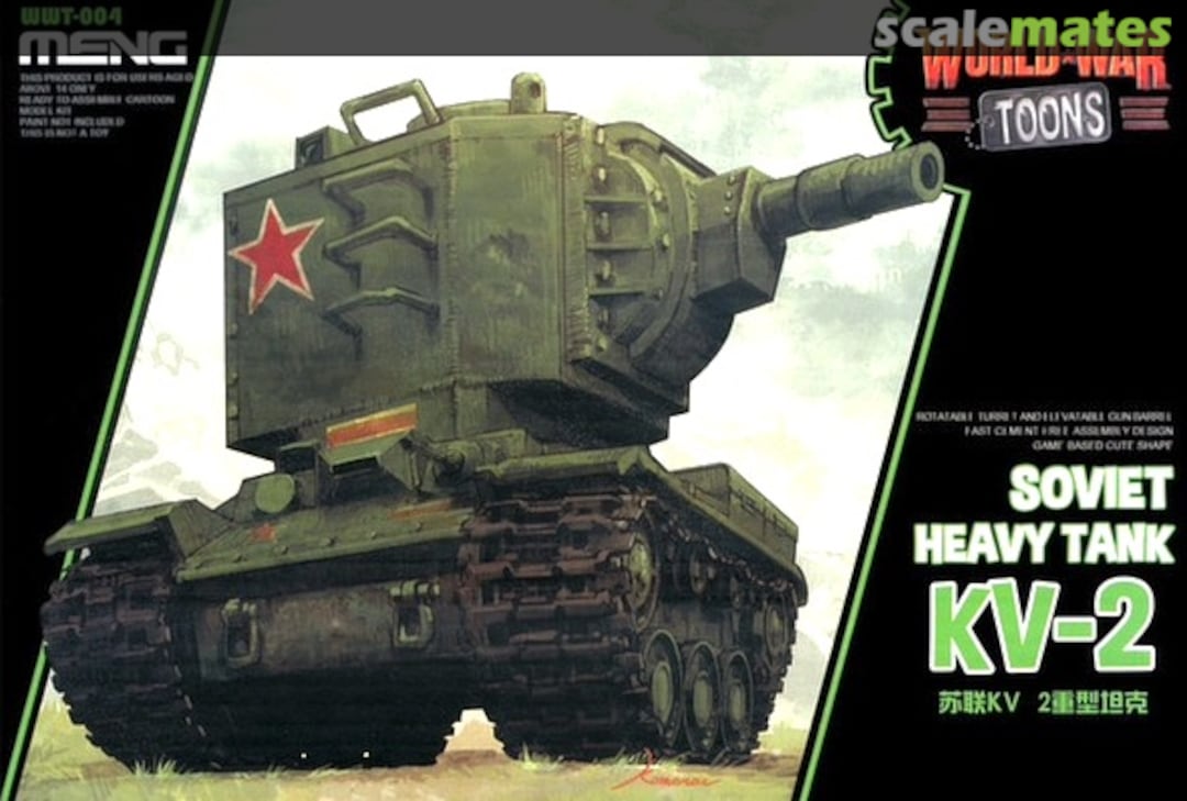 Boxart KV-2 WWT-004 Meng Model Boxart KV-2 WWT-004 Meng Model