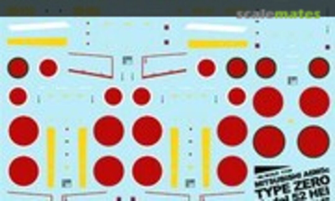 1:144 Mitsubishi A6M5c Zero Fighter Model 52 Hei (MYK Design A-448) A-448