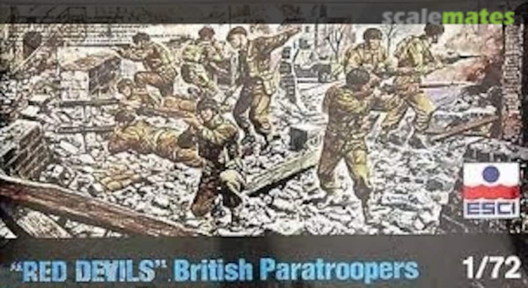 Boxart Red Devils British Paratroopers 8034 ESCI Boxart Red Devils British Paratroopers 8034 ESCI