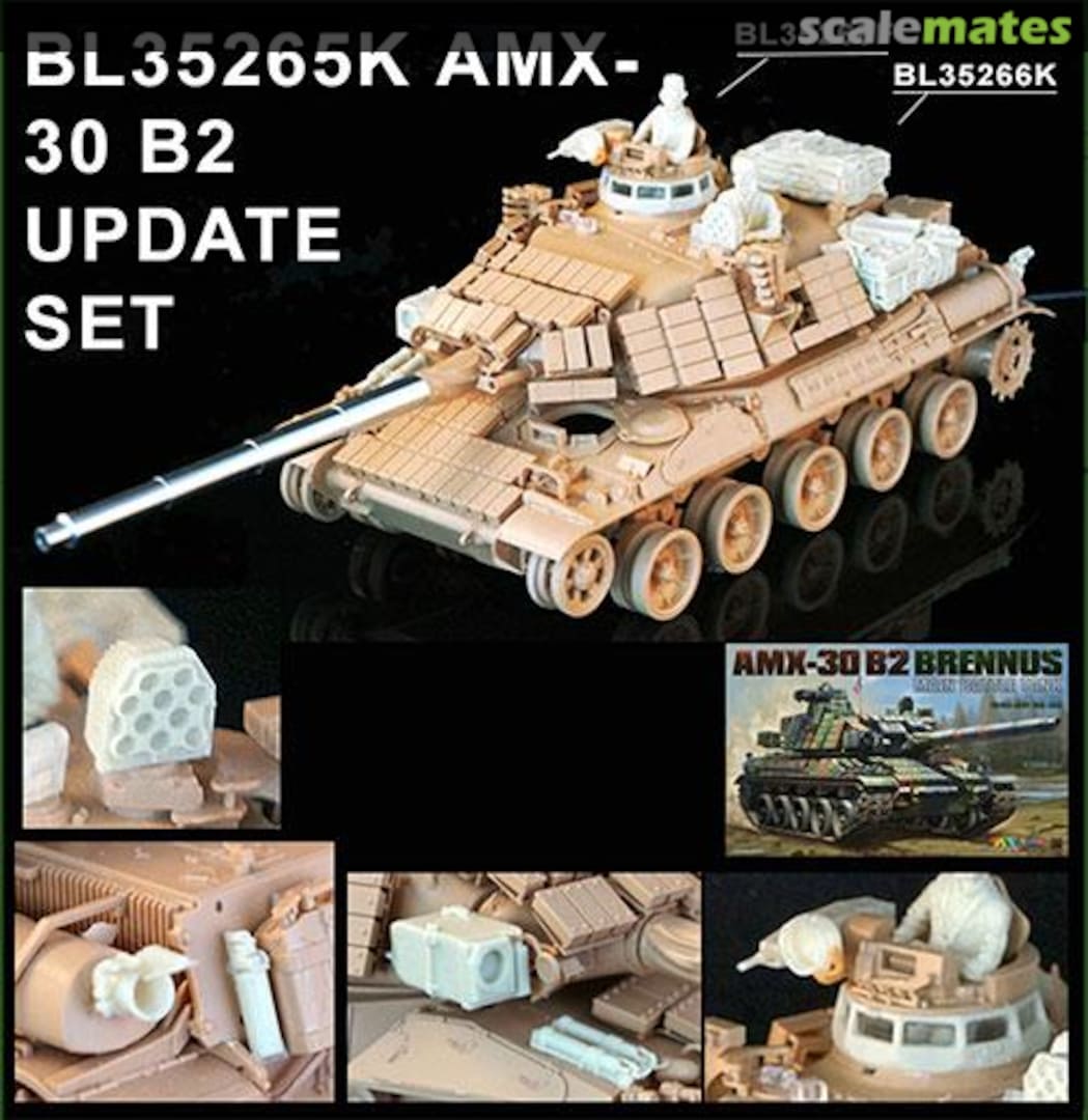 Boxart MODERNE AMX-30 B2 BRENNUS UPDATE BL35265K Blast Models Boxart MODERNE AMX-30 B2 BRENNUS UPDATE BL35265K Blast Models
