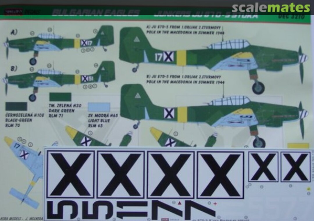 Boxart Ju 87D-5 DEC3210 Kora Models Boxart Ju 87D-5 DEC3210 Kora Models