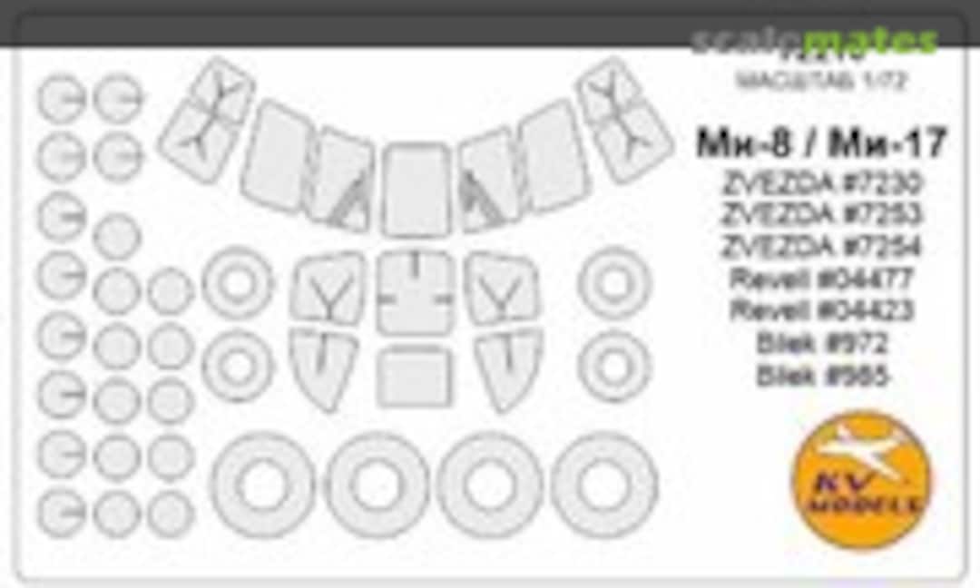 1:72 Mask for Mi-8 (KV Models 72210) 72210