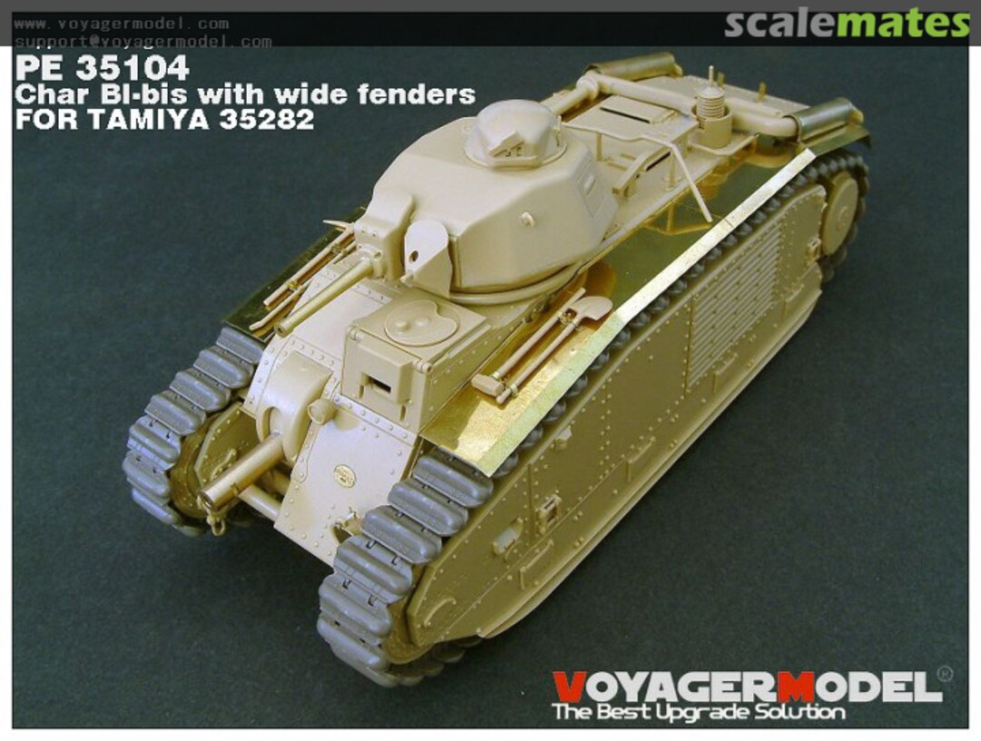 Boxart Char B1 bis with wide fenders PE35104 Voyager Model Boxart Char B1 bis with wide fenders PE35104 Voyager Model