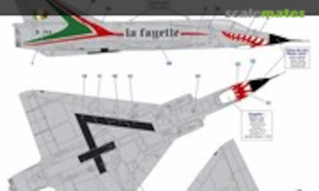 1:72 Mirage IIIE (Syhart 72-122) 72-122