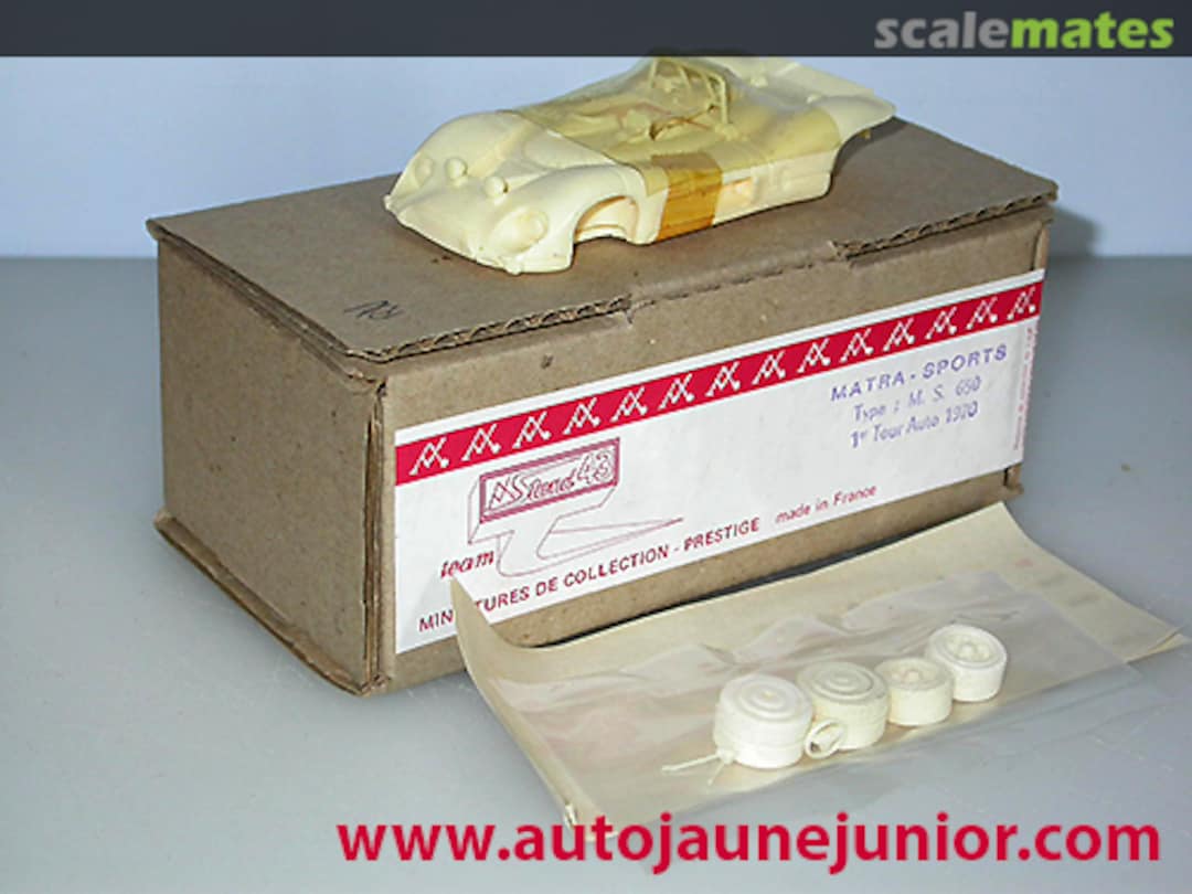 Boxart Matra Simca MS 650 "elf" team T - Stand 43 Boxart Matra Simca MS 650 "elf" team T - Stand 43