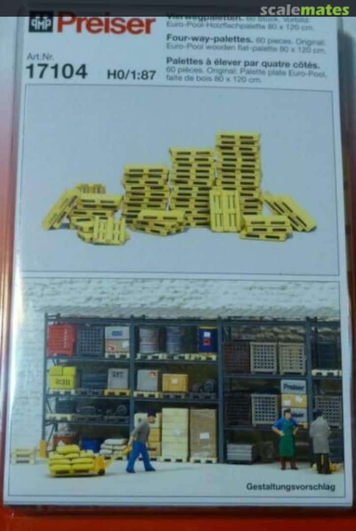 Boxart Four-way-palettes 17104 Preiser Boxart Four-way-palettes 17104 Preiser