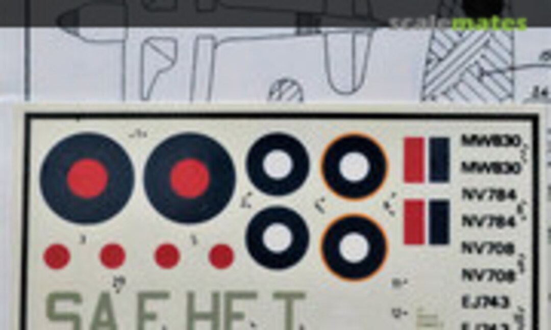 1:72 Tempest Mk. II/V (Aero Decals 33) 33