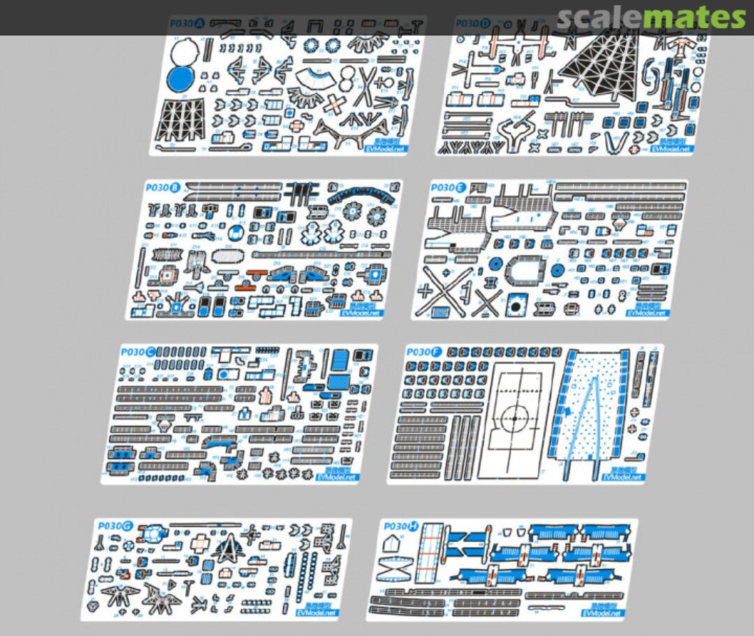 Contents PE For Dragon/Pit-Road U.S. Navy Oliver Hazard Perry Class Frigate P030 EV Model Contents PE For Dragon/Pit-Road U.S. Navy Oliver Hazard Perry Class Frigate P030 EV Model