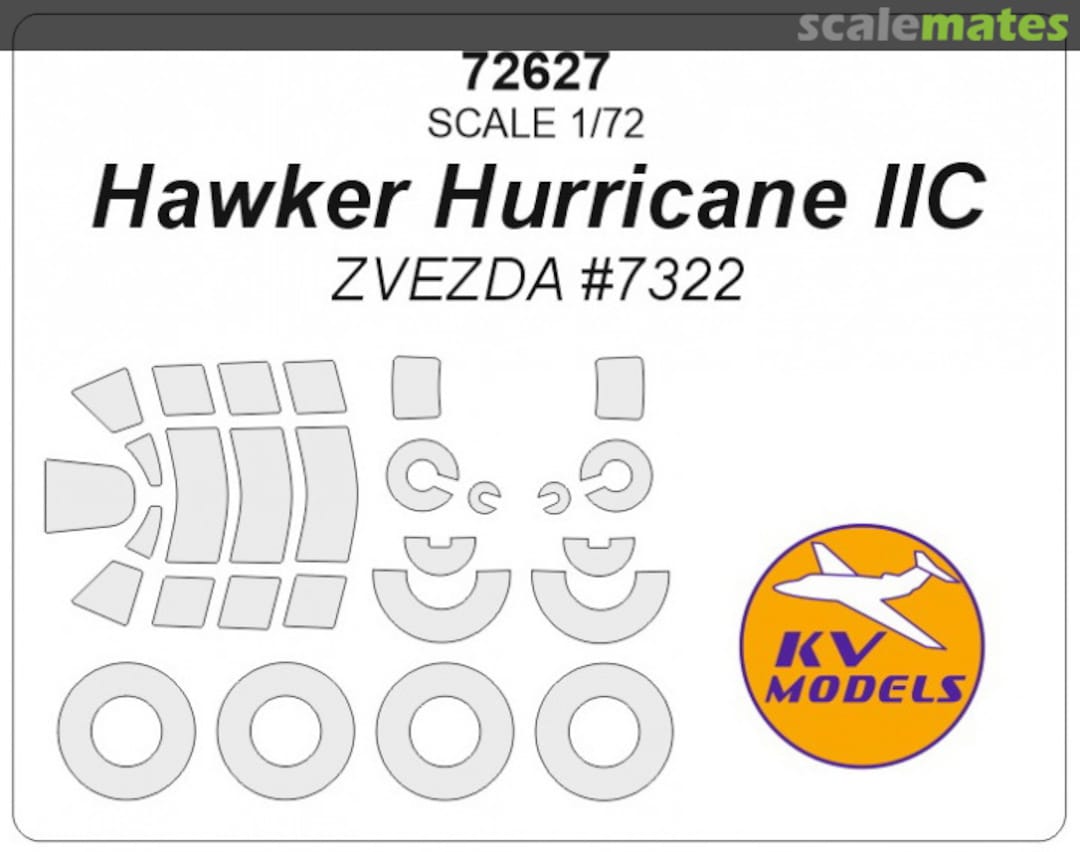 Boxart Hawker Hurricane II 72627 KV Models Boxart Hawker Hurricane II 72627 KV Models