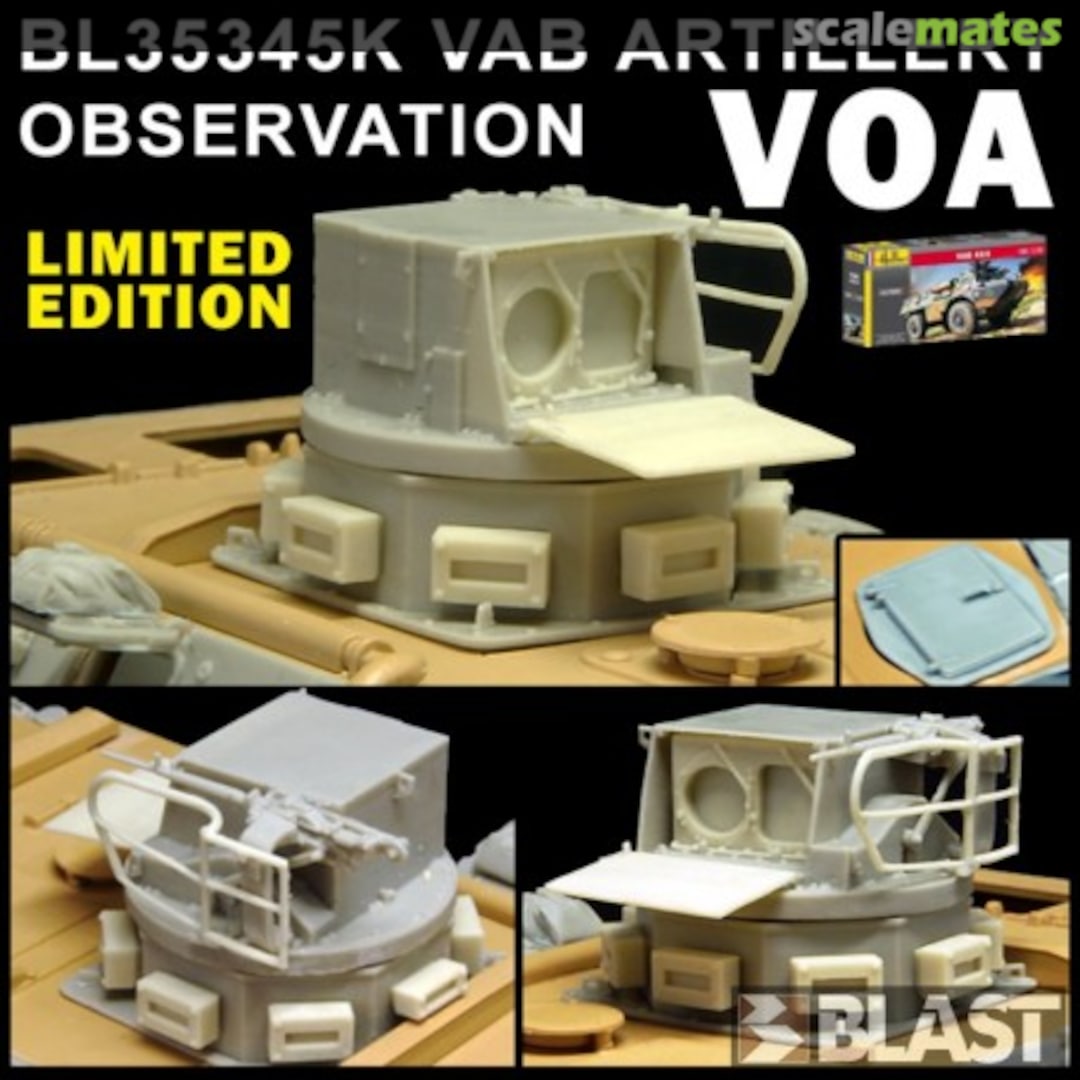 Boxart VAB Artillery Observation VOA BL35345K Blast Models