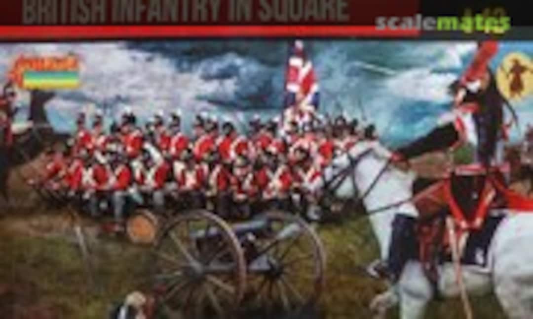 1:72 British Infantry in square (Strelets-R 286) 286