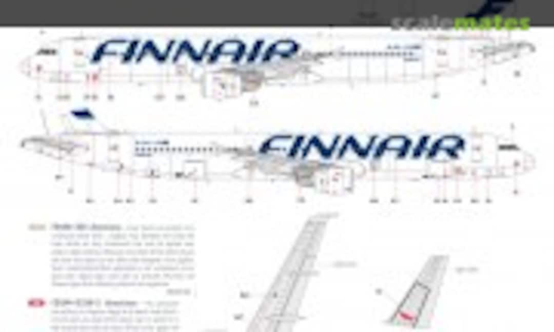 1:144 Finnair - Airbus A321 (F-DCAL FD144-554) FD144-554