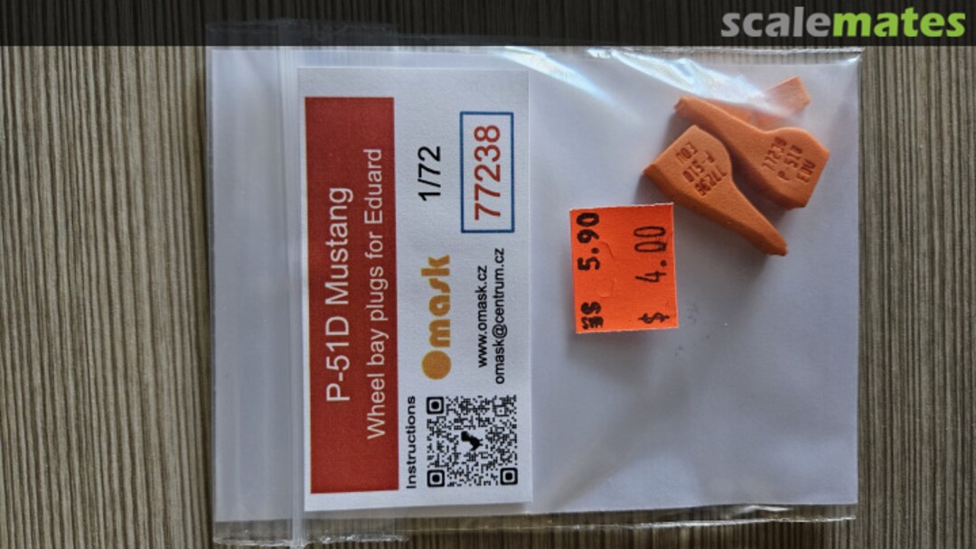 Boxart P-51D Mustang 72238 Omask