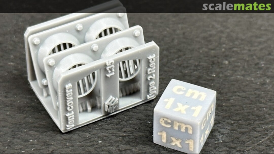 Boxart Vents - type 2 rectangular 35070215 EMP3d