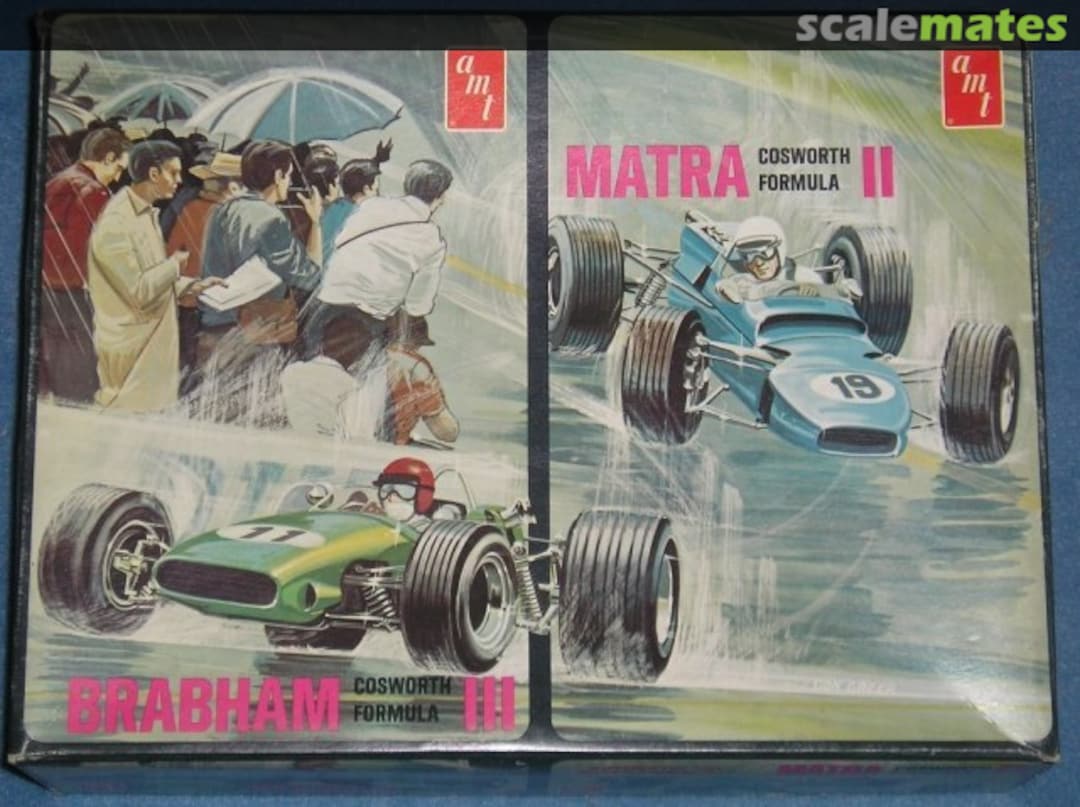 Boxart Brabham III & Matra II T417 AMT Boxart Brabham III & Matra II T417 AMT