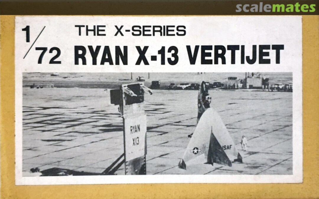 Boxart Ryan X-13 Vertijet 72-5 Raccoon Models Boxart Ryan X-13 Vertijet 72-5 Raccoon Models
