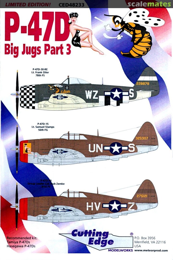 Boxart P-47D CED48233 Cutting Edge Modelworks Boxart P-47D CED48233 Cutting Edge Modelworks