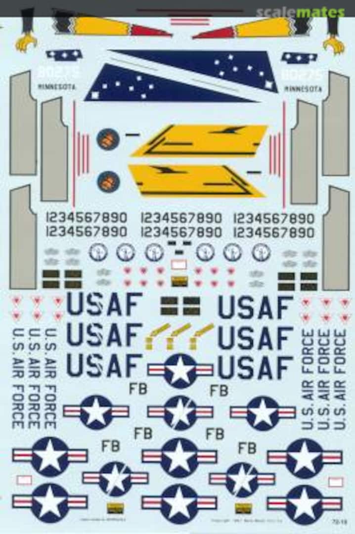 Boxart F-101B Voo Doo's 72-10 Experts-Choice Decal Boxart F-101B Voo Doo's 72-10 Experts-Choice Decal