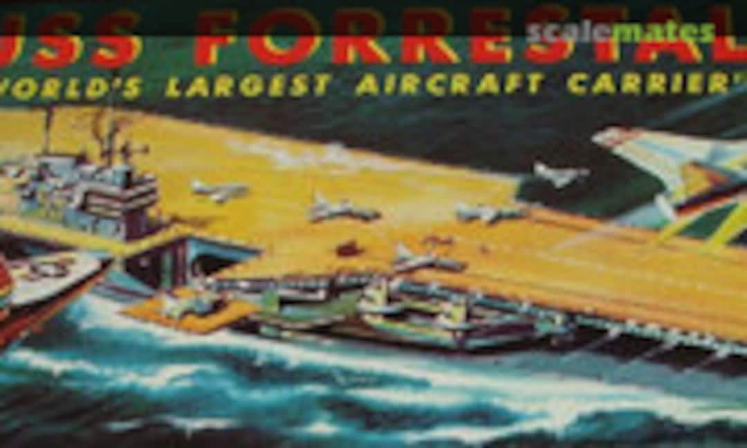 1:600 USS FORRESTAL (Aurora 701-249)