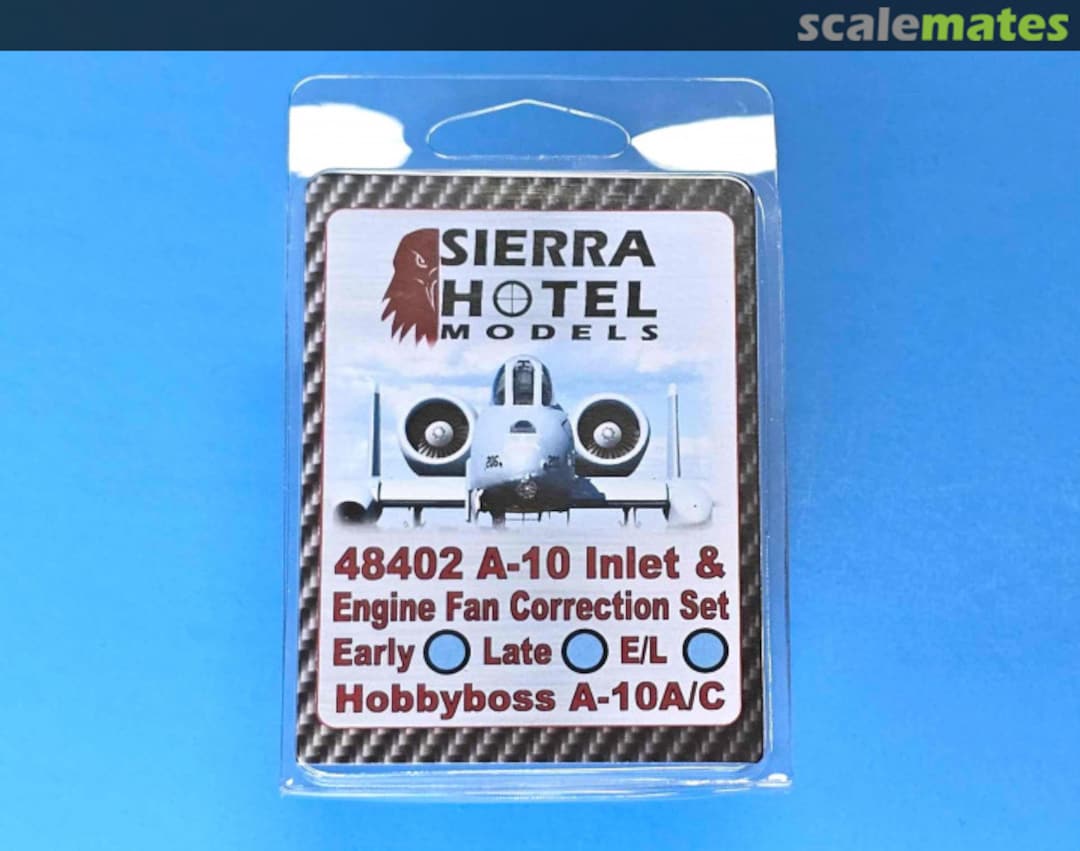 Boxart A-10 Inlet & Engine Fan Set 48402 Sierra Hotel Models Boxart A-10 Inlet & Engine Fan Set 48402 Sierra Hotel Models