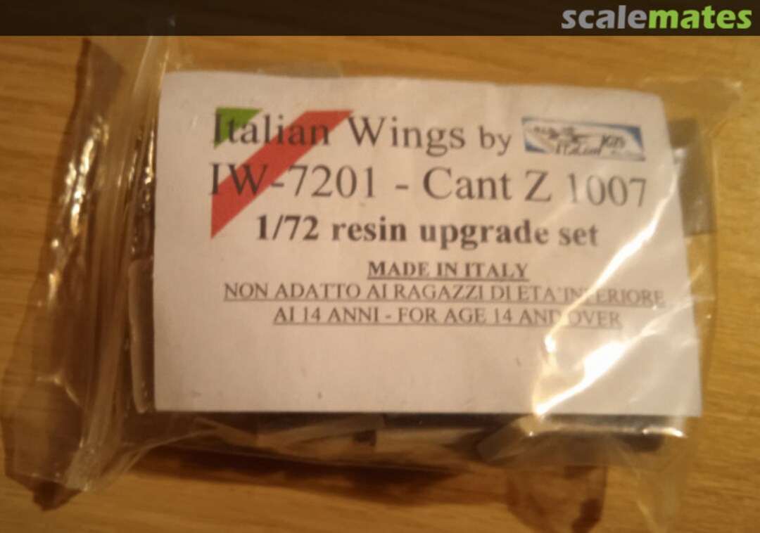 Boxart CANT Z.1007 Upgrade Set 1 IW-7201 Italian Wings Boxart CANT Z.1007 Upgrade Set 1 IW-7201 Italian Wings