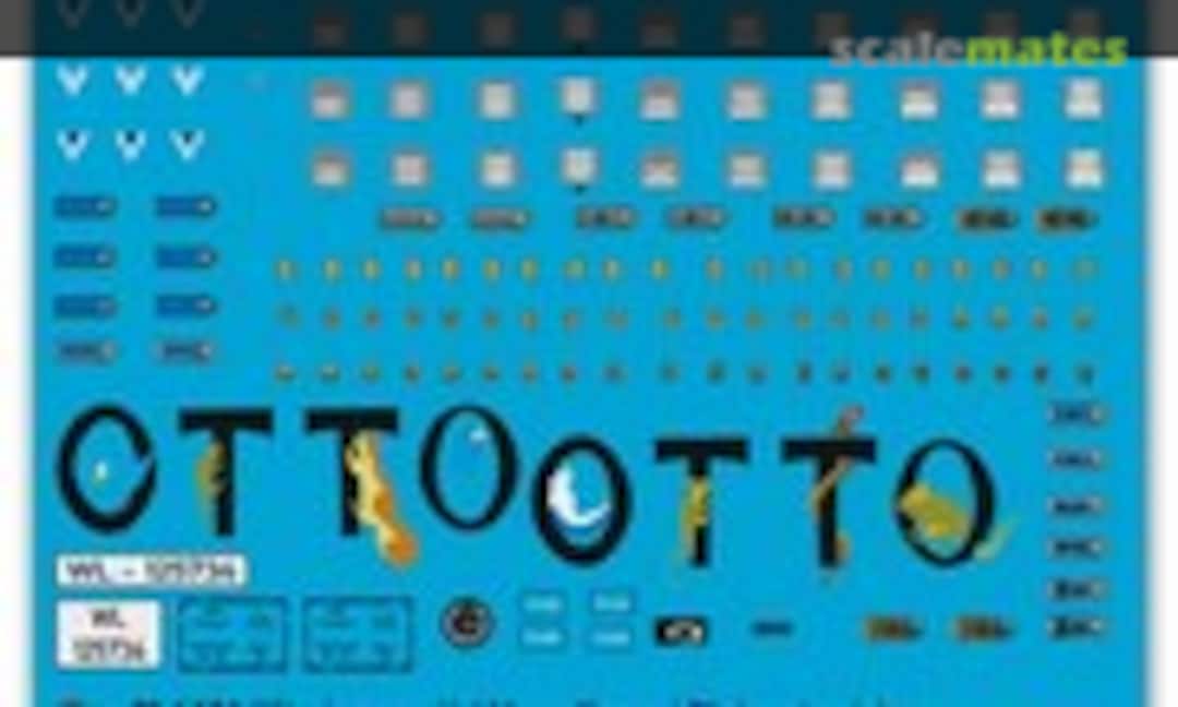 1:48 Kübelwagen H. J. Marseille and german pilot uniform insignia (Peddinghaus-Decals EP 1503)