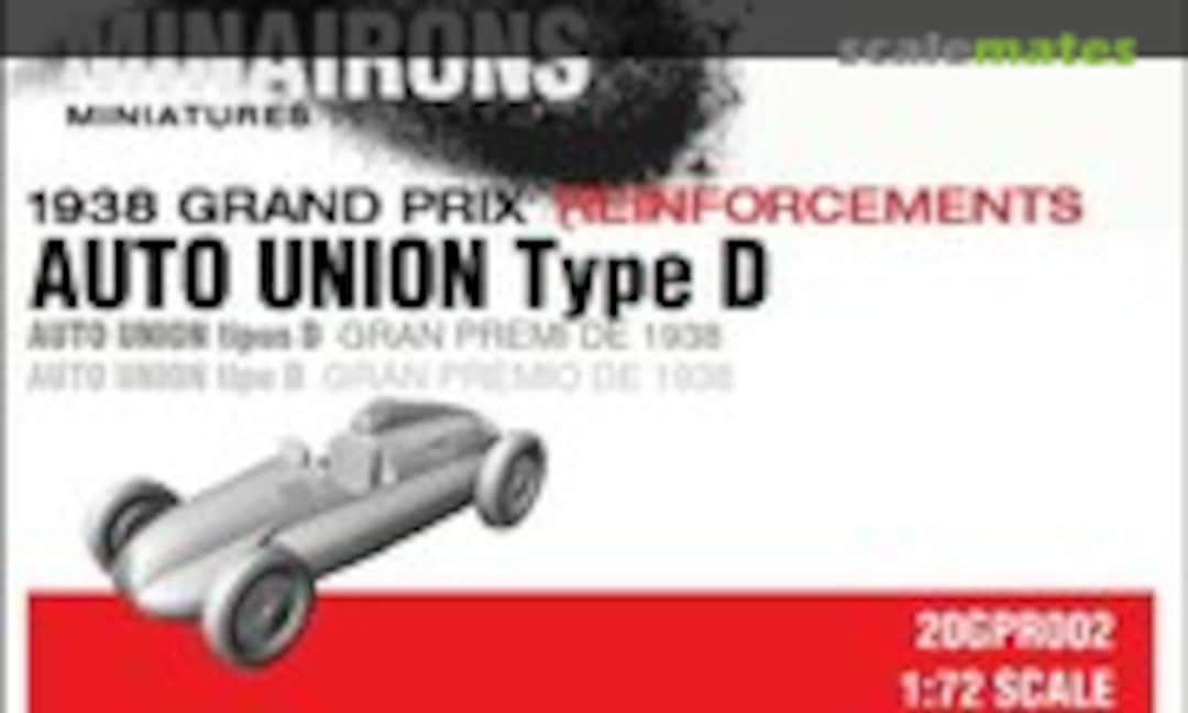 1:72 Auto Union Type D (Minairons Miniatures 20GPR002) 20GPR002