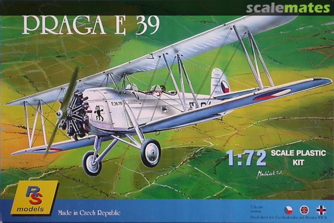 Boxart Praga E.39 92001 RS Models Boxart Praga E.39 92001 RS Models