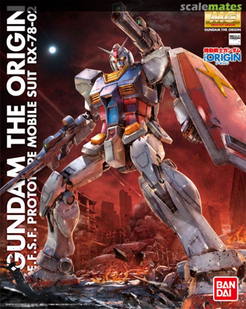 Boxart RX-78-02 Gundam The Origin 0201314 Bandai Boxart RX-78-02 Gundam The Origin 0201314 Bandai