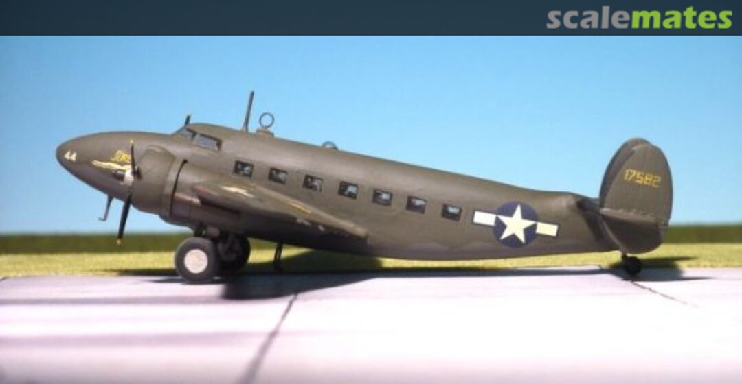 Boxart C-56 / C-63 Lodestar AM-039 Airmodel Boxart C-56 / C-63 Lodestar AM-039 Airmodel