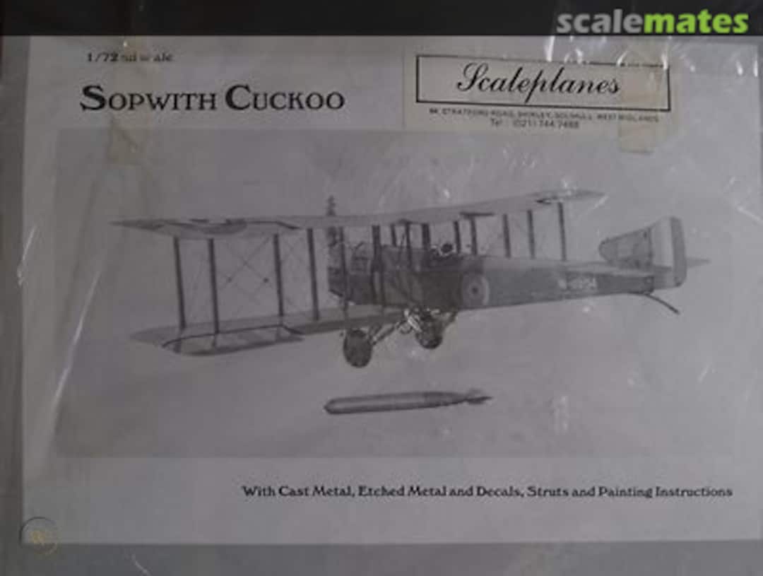 Boxart Sopwith Cuckoo ScalePlanes Boxart Sopwith Cuckoo ScalePlanes