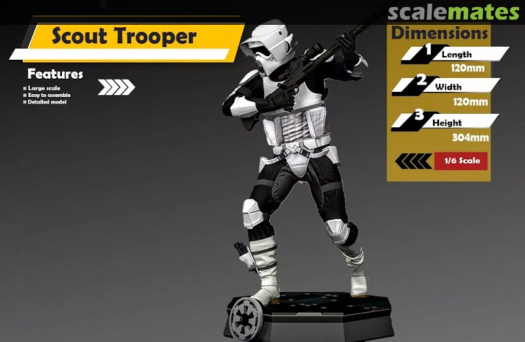 Boxart Scout Trooper Garage Kit Boxart Scout Trooper Garage Kit