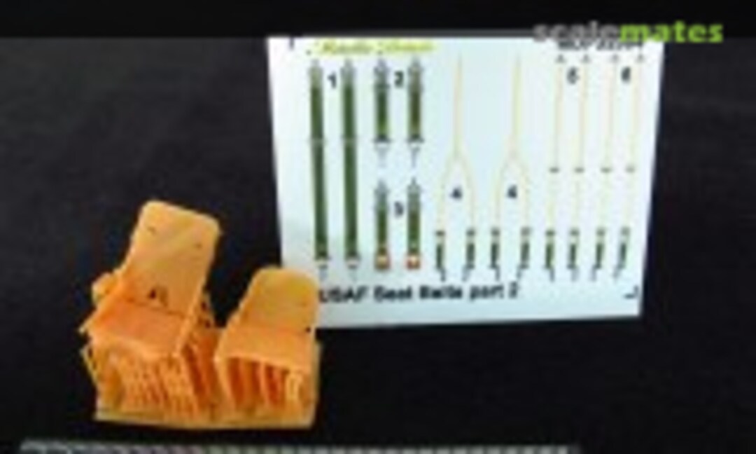 1:32 A-26 Invader. Seats (Metallic Details MDR3253) MDR3253