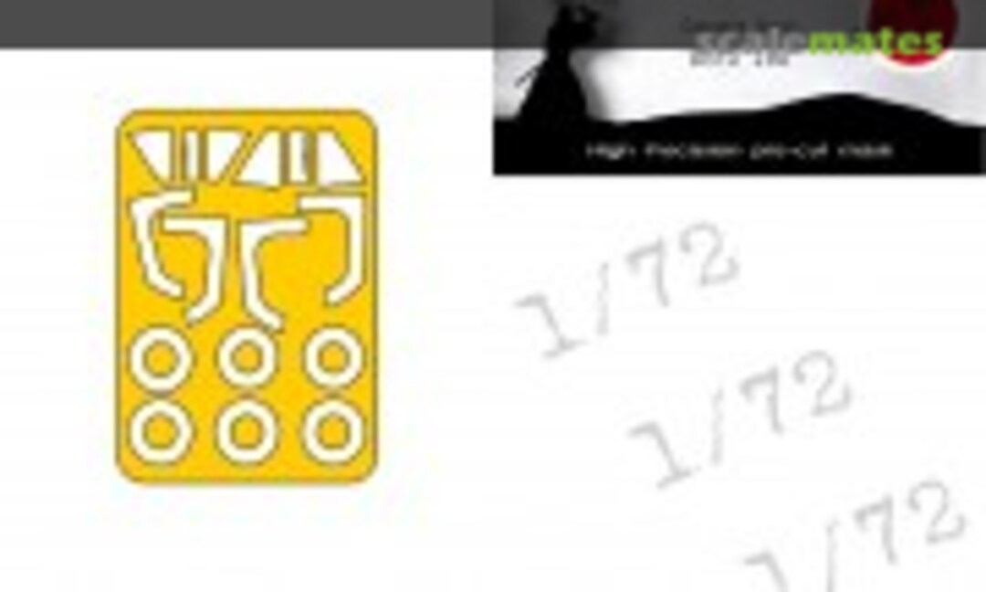 1:72 BAe Harrier GR.1 - canopy mask (DEAD Design Models NM72195) NM72195