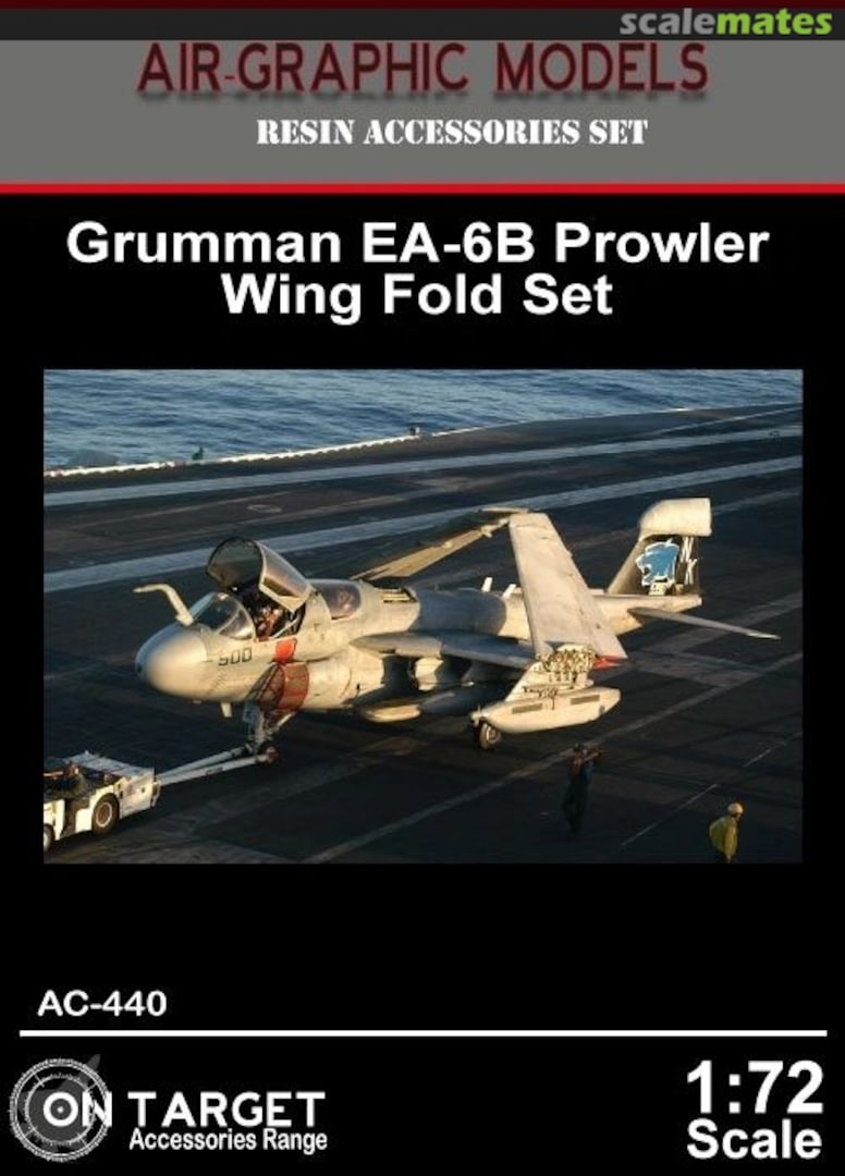 Boxart Grumman EA-6B Prowler Wing Fold Set AC-440 Air-Graphics Models