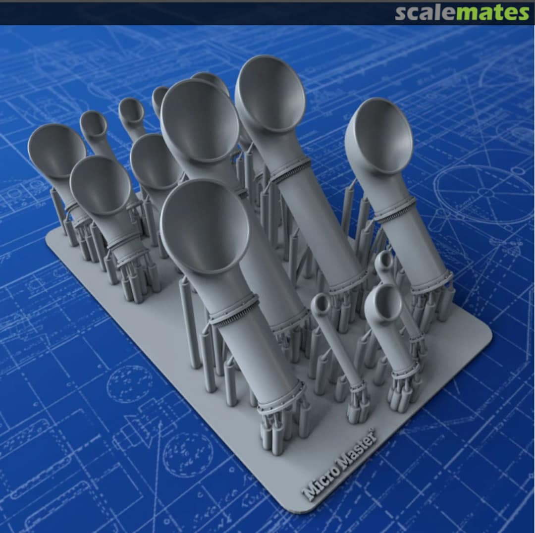 Boxart Flowers Class Vent Set MM0489P Micro Master Boxart Flowers Class Vent Set MM0489P Micro Master