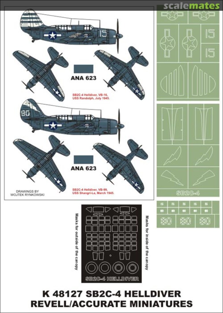 Boxart Curtiss SB2C-4 Helldiver K48127 Montex