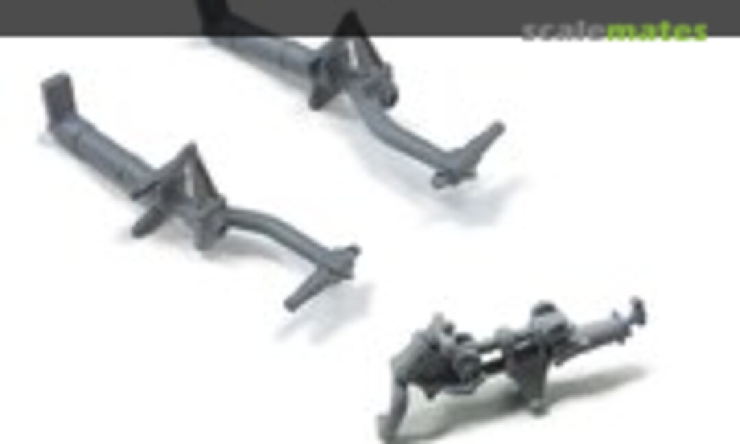 1:32 P-51D Mustang Metal Landing Gear (Zoukei-Mura SWS04-M01) SWS04-M01