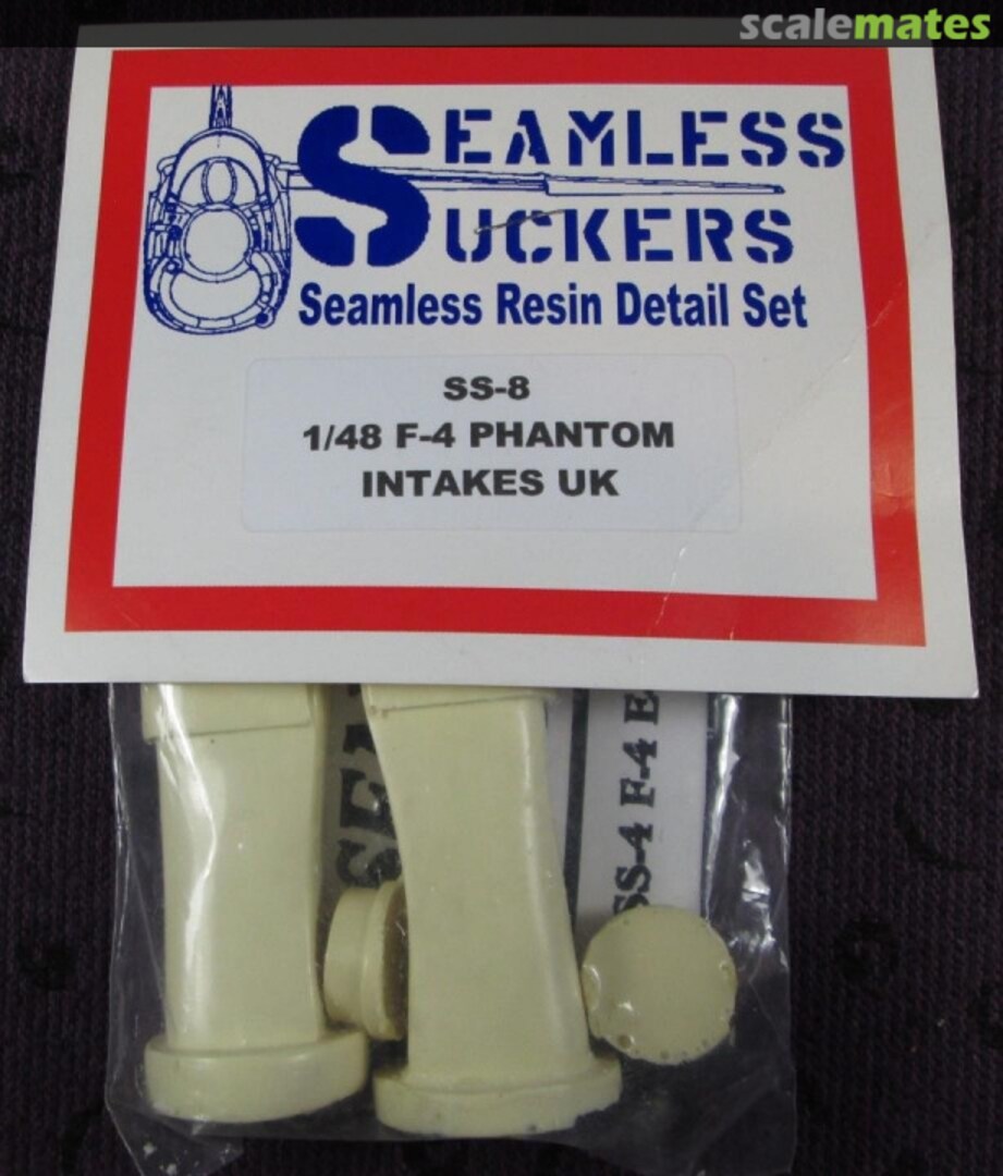 Boxart Air Intakes F4 UK SS-8 Seamless Suckers Boxart Air Intakes F4 UK SS-8 Seamless Suckers