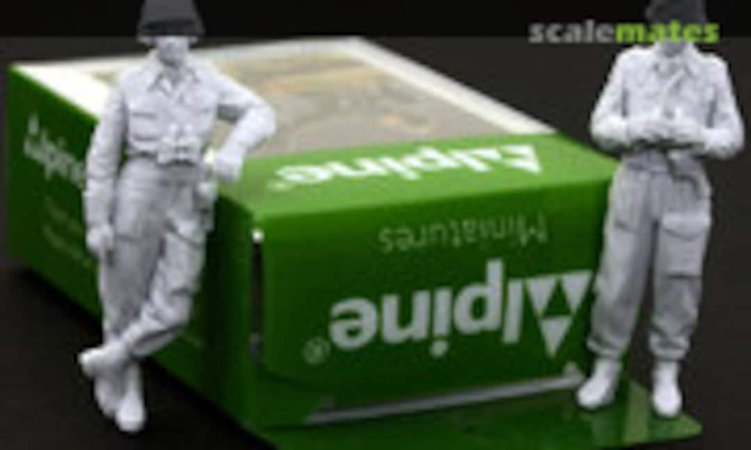 1:35 RAC AFV Crew (Alpine Miniatures 35180) 35180