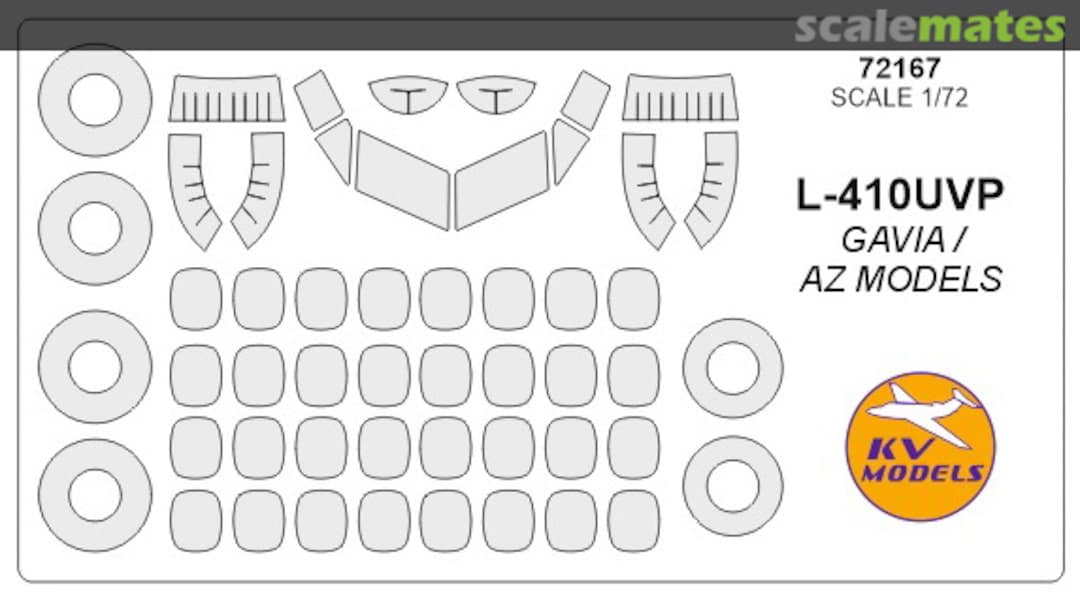 Boxart Let L-410UVP 72167 KV Models Boxart Let L-410UVP 72167 KV Models