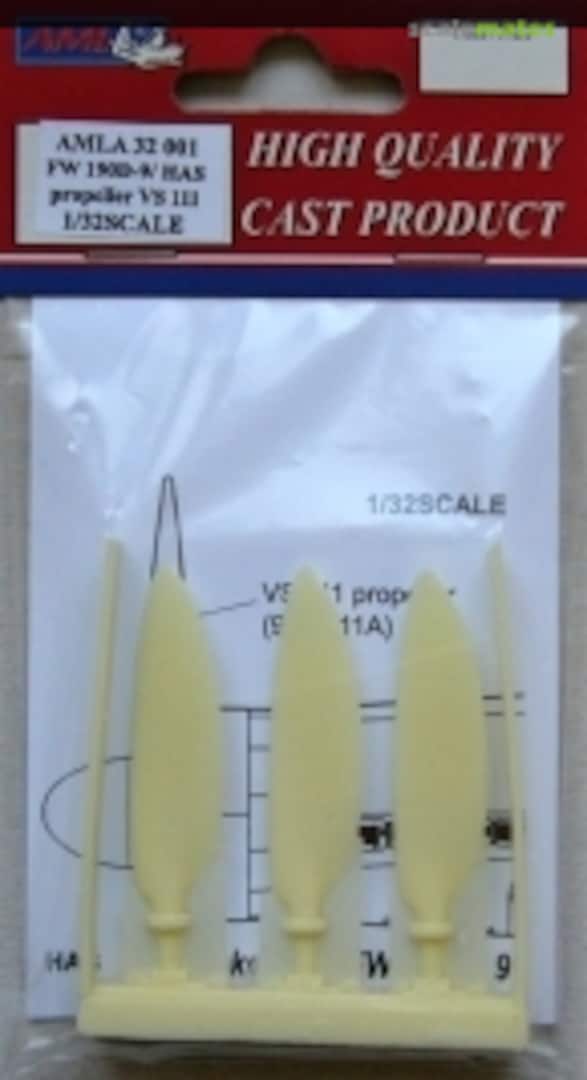 Boxart Focke Wulf Fw190D-9 VS 111 Propeller AMLA32001 AML Boxart Focke Wulf Fw190D-9 VS 111 Propeller AMLA32001 AML