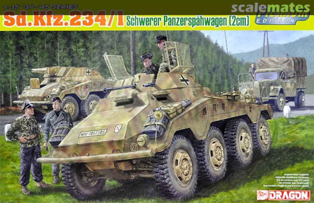 Boxart Sd.Kfz. 234/1 Schwerer Panzerspähwagen (2cm) 6879 Dragon Boxart Sd.Kfz. 234/1 Schwerer Panzerspähwagen (2cm) 6879 Dragon