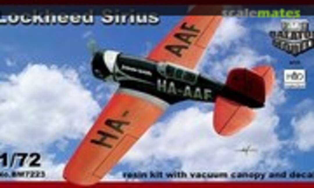 1:72 Lockheed Sirius (Balaton Modell BM7223)