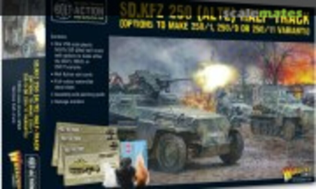 1:56 Sd.Kfz 250 (Alte) Half-Track (Warlord Games 402012052)